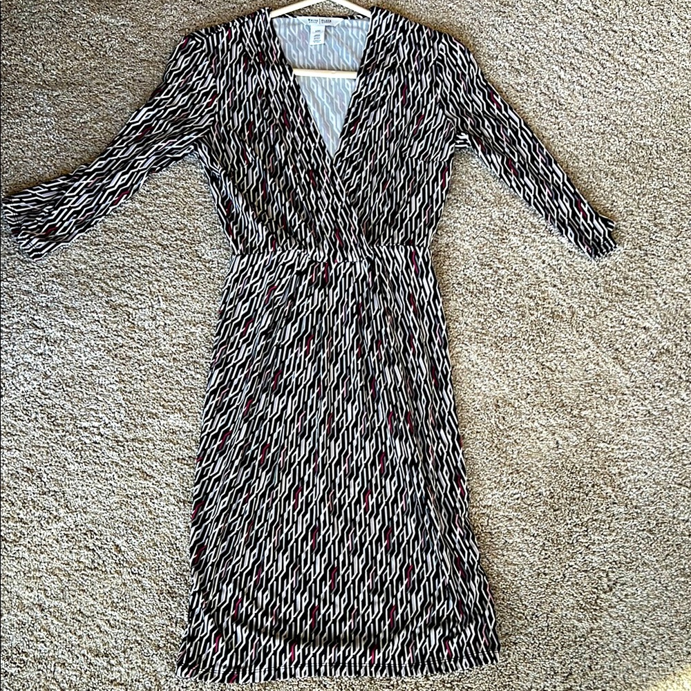 White House Black Market XXS MIDI Dress EUC